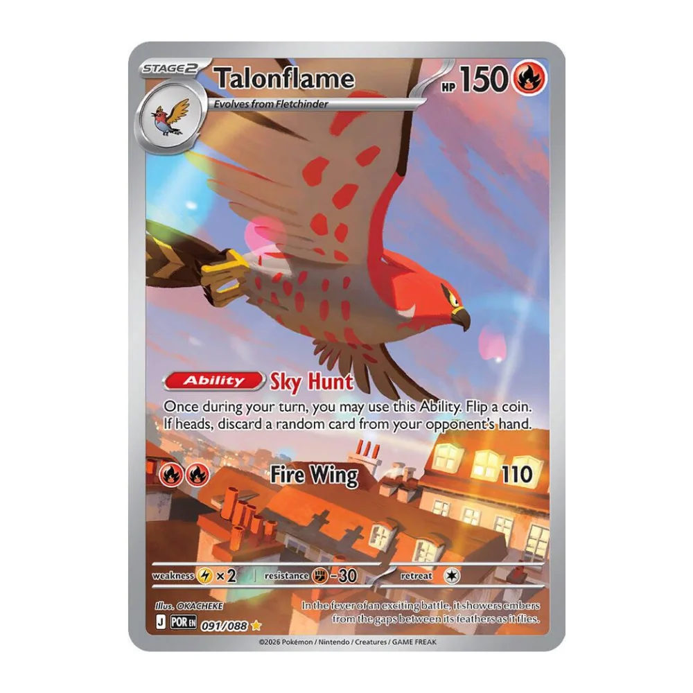 Talonflame #091 Perfect Order