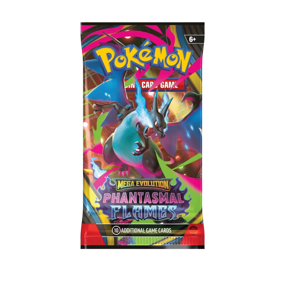 Pokémon TCG Mega Evolution Phantasmal Flames Booster