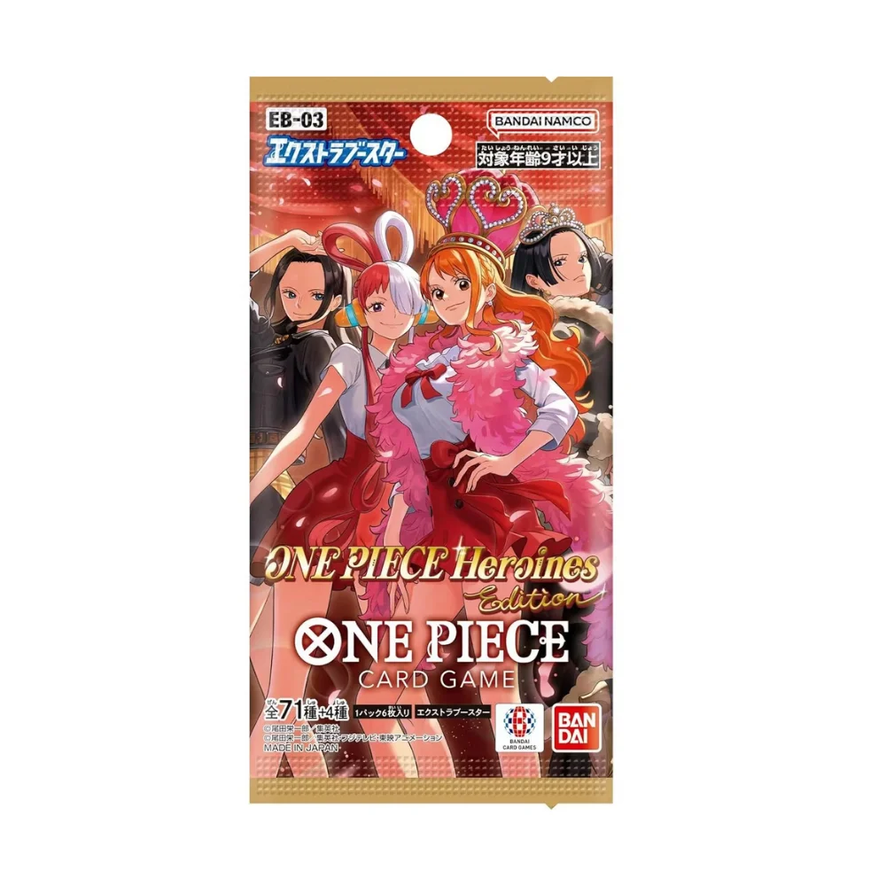 One Piece TCG EB-03 Heroines Edition Booster Pack Japanese