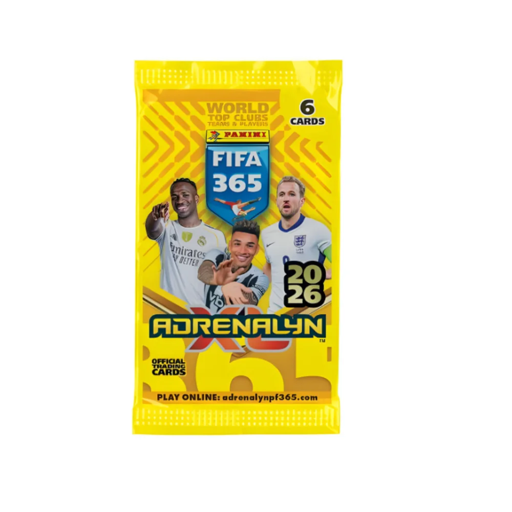 Panini FIFA 365 Adrenalyn XL 2026 Trading Card 1 Paket 6 Kart