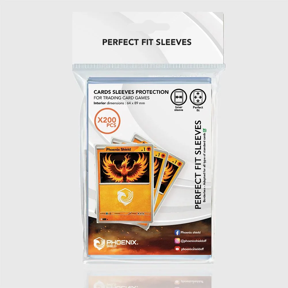 Phoenix Shield Perfect Fit Sleeve x200 (64x89mm)