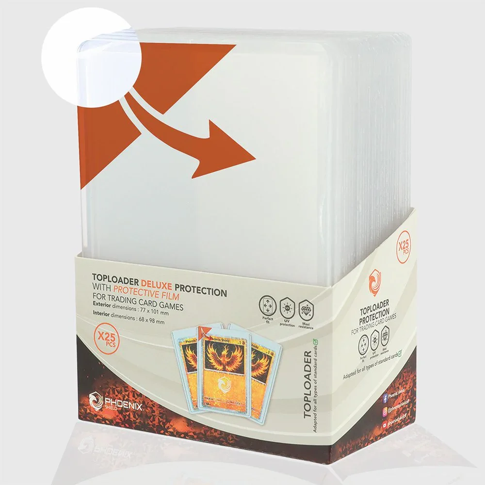 Phoenix Shield Toploader Deluxe %20-25 UV (25'li Paket)