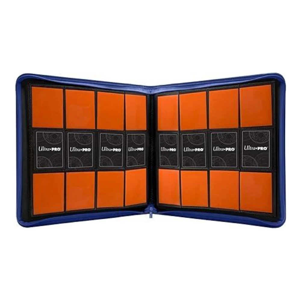 Ultra Pro Fermuarlı Pro Binder Dark Blue 12 Cepli 480 Kart Kapasiteli - görsel 2