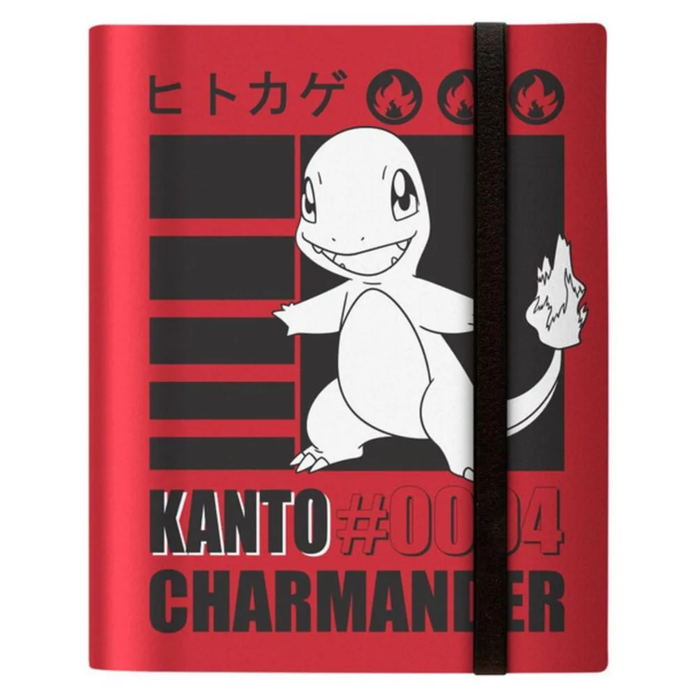 Ultra Pro Pokemon Kanto Charmander 9-Pocket Pro Binder