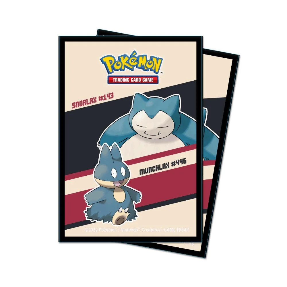 Ultra Pro Snorlax & Munchlax Temalı 65'li Kart Koruyucu Sleeve