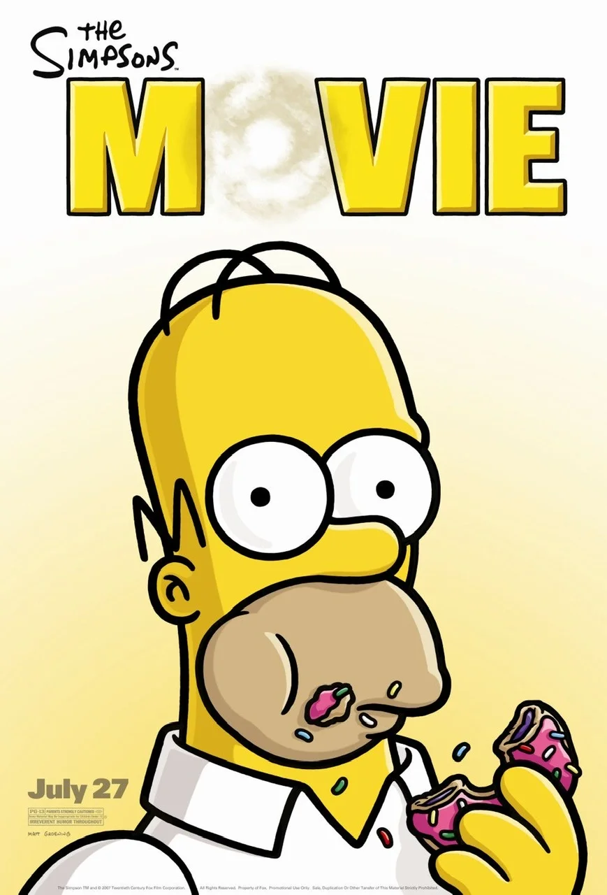 The Simpsons Movie DVD