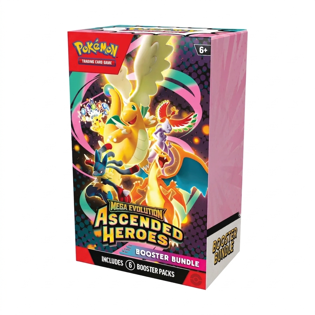 Pokémon TCG: Mega Evolution-Ascended Heroes Booster Bundle