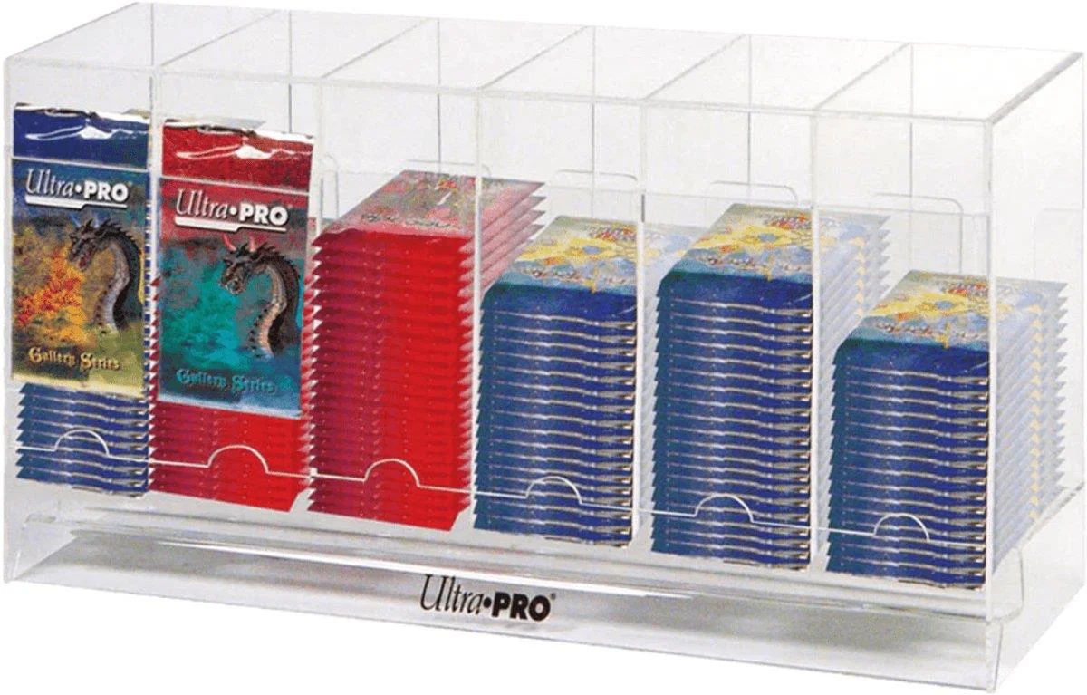 Ultra Pro 6 Bölmeli Trading Card Booster Pack Standı