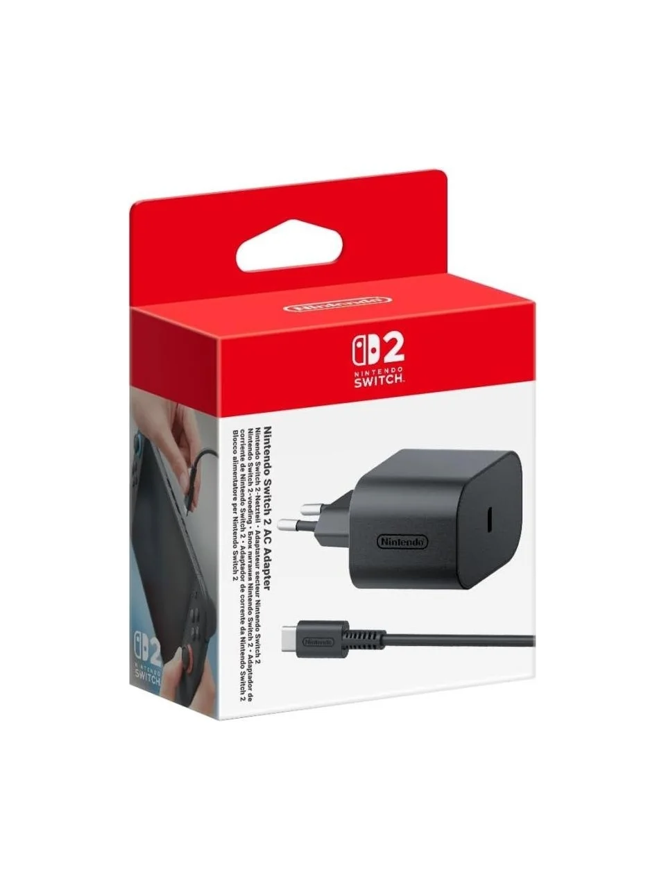 Nintendo Switch 2 AC Adaptör Türkiye Girişli