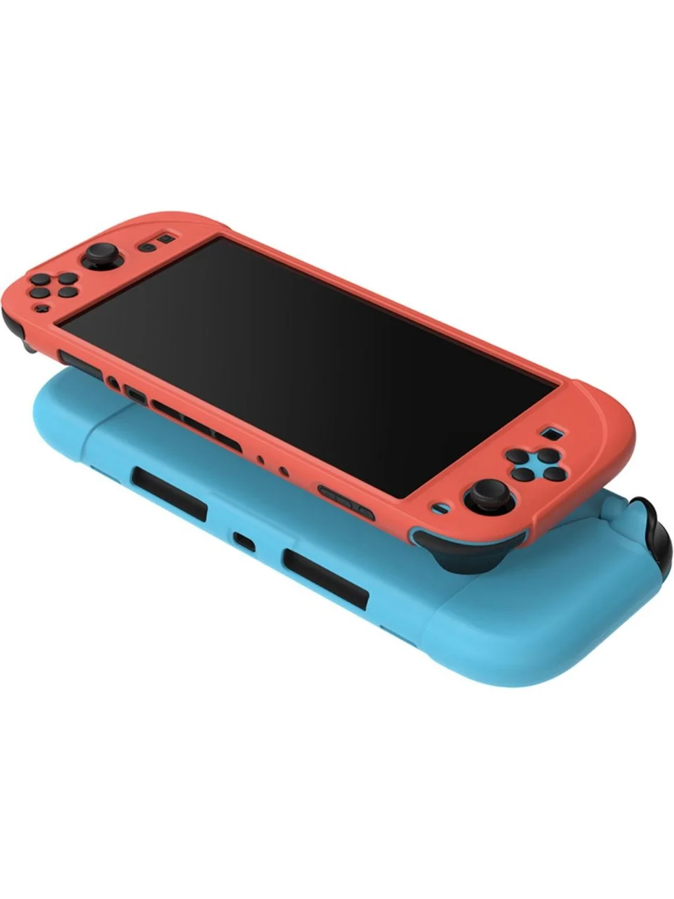 Nintendo Switch 2 Yüksek Kalite Silikon Koruma Kılıf - Kırmızı - görsel 4