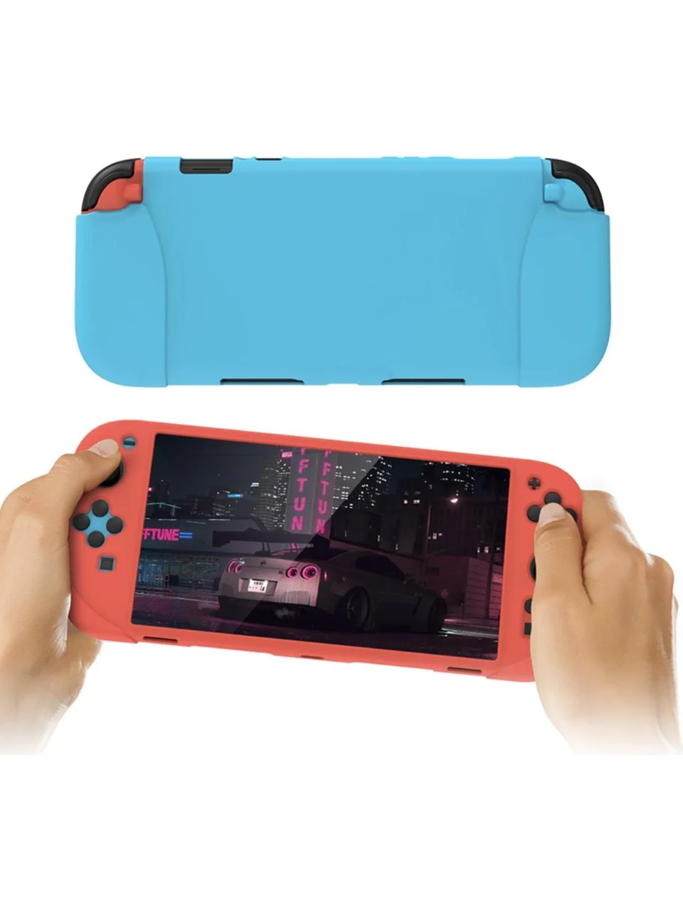 Nintendo Switch 2 Yüksek Kalite Silikon Koruma Kılıf - Kırmızı - görsel 5