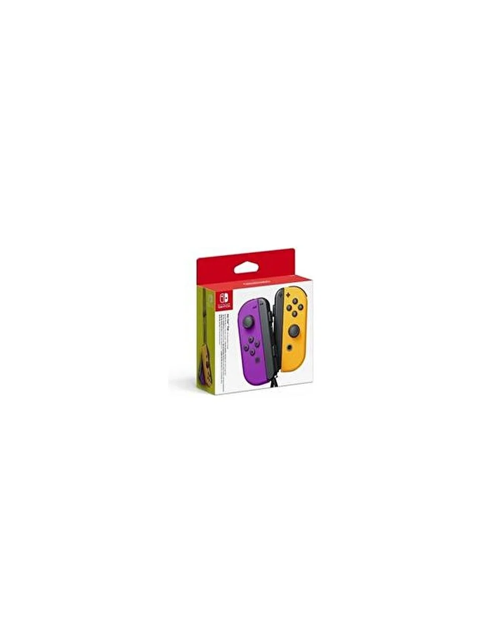 Nintendo Switch Joy-Con Controller Neon Mor Neon Turuncu - görsel 2
