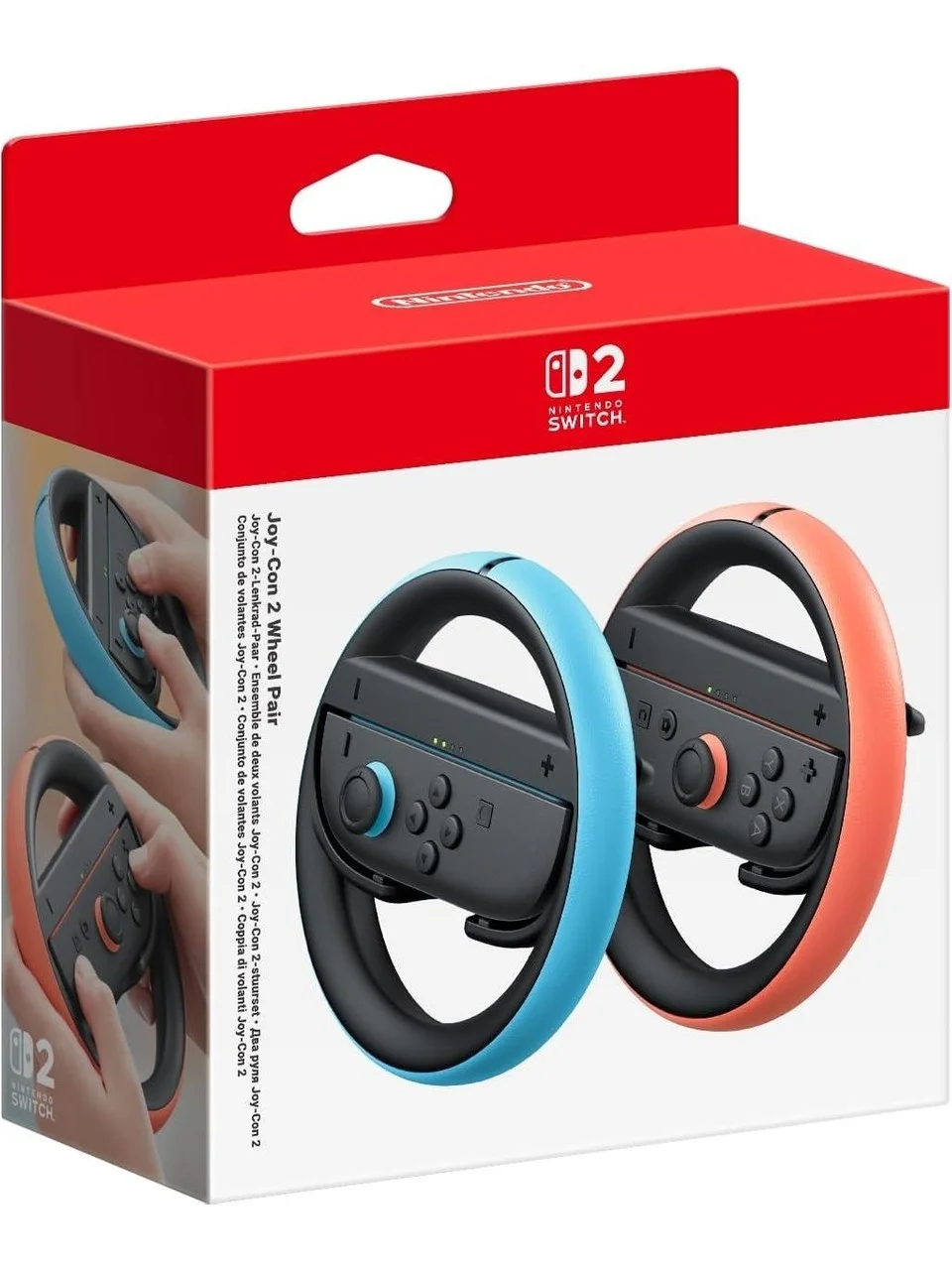 Nintendo Switch 2 Joycon Direksiyon 2li Set Düz Desen