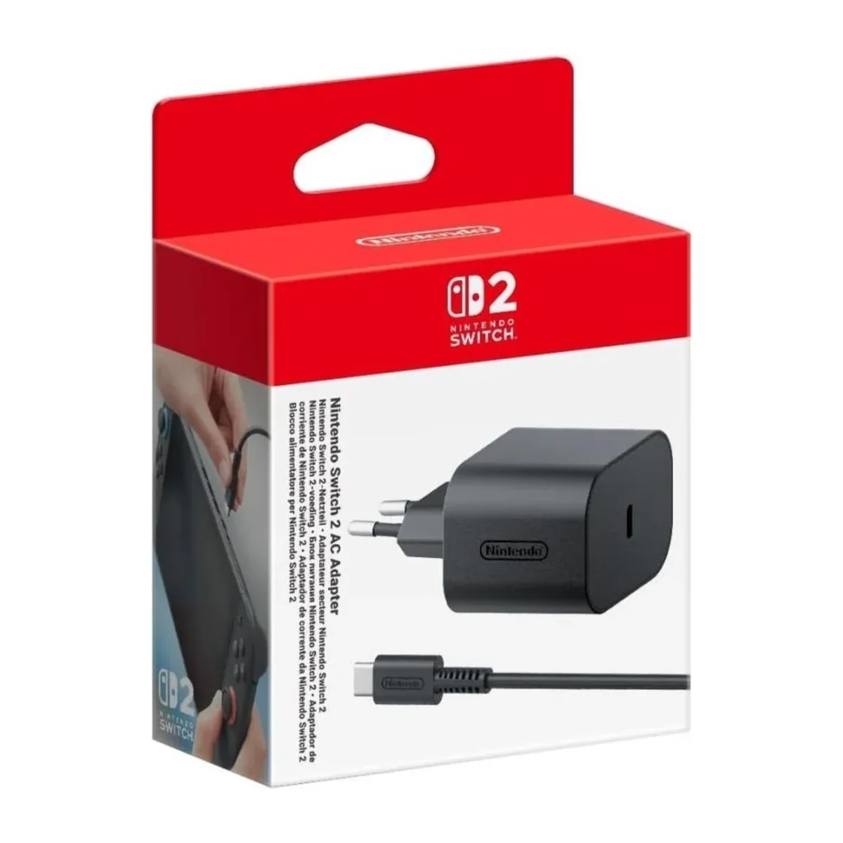 Nintendo Switch 2 AC Adaptör Türkiye Girişli