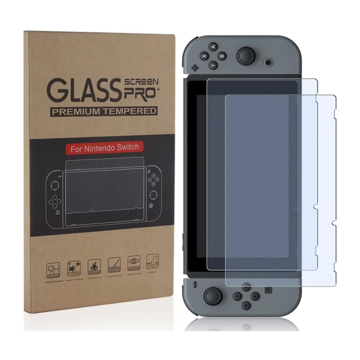 TNP Products Nintendo Switch Temperli Cam Ekran Koruyucu (2 Paket)