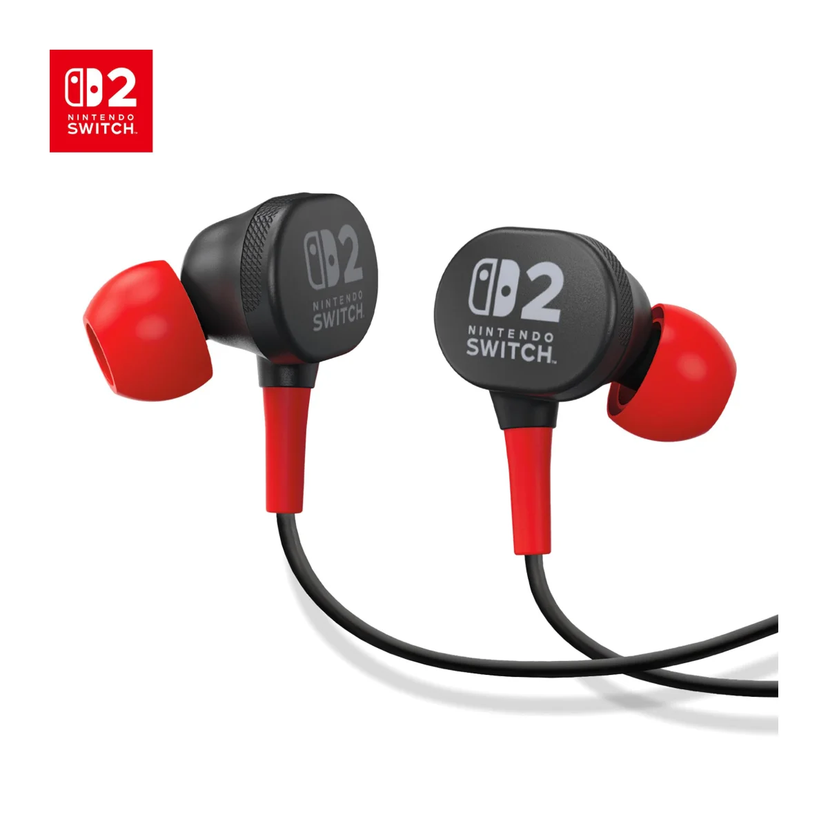 PowerA Wired Earbuds for Nintendo Switch 2 Black