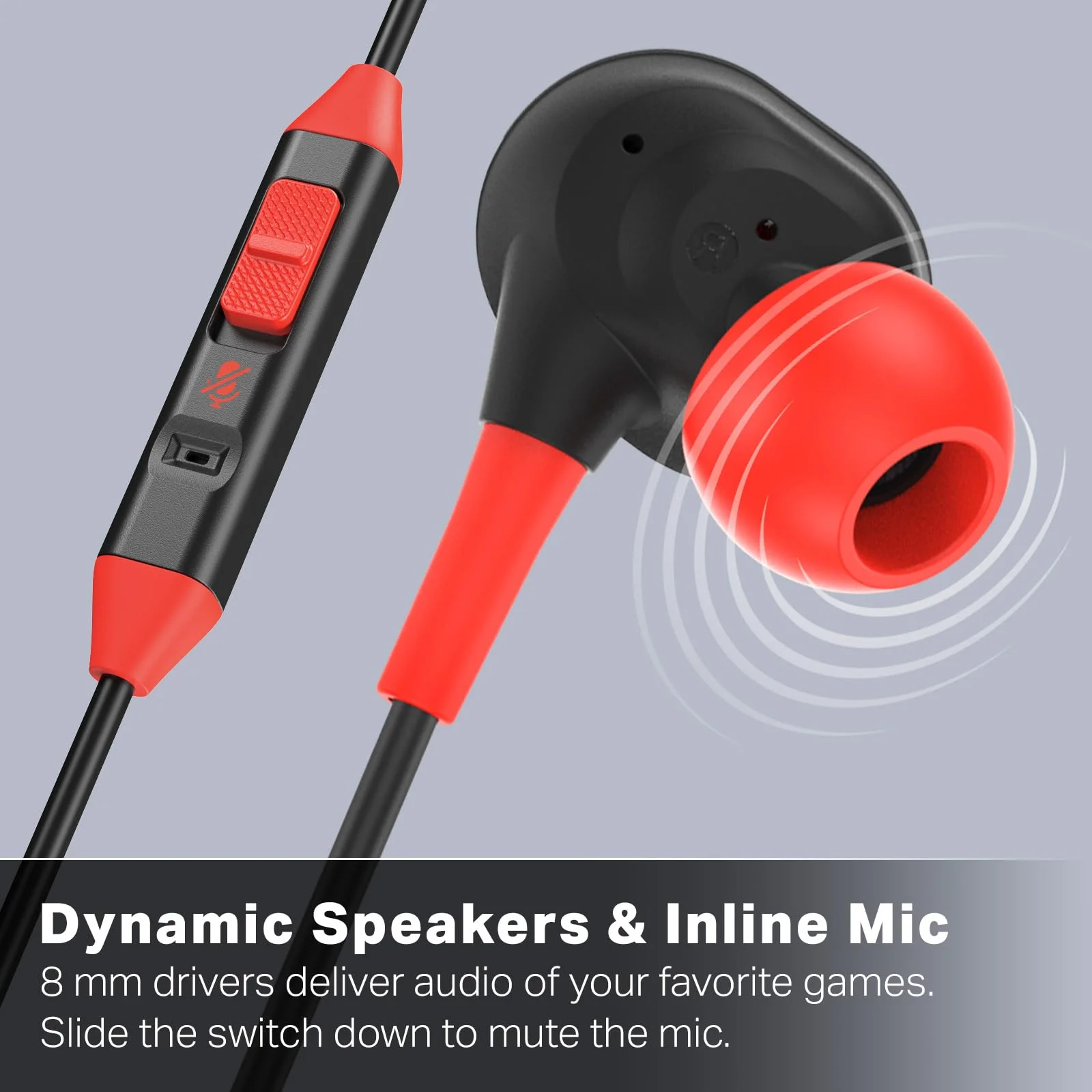 PowerA Wired Earbuds for Nintendo Switch 2 Black - görsel 2