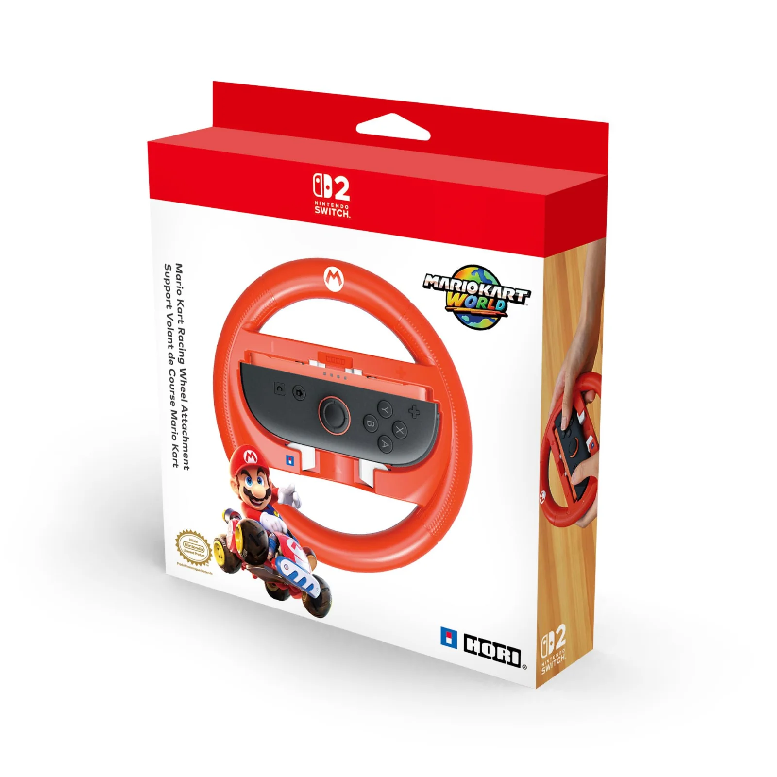HORI Mario Kart Racing Wheel Attachment (Yoshi) Nintendo Switch 2 - görsel 8