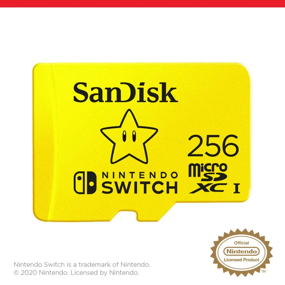 SanDisk microSD Express 256GB Mario Nintendo Switch 2 - görsel 3