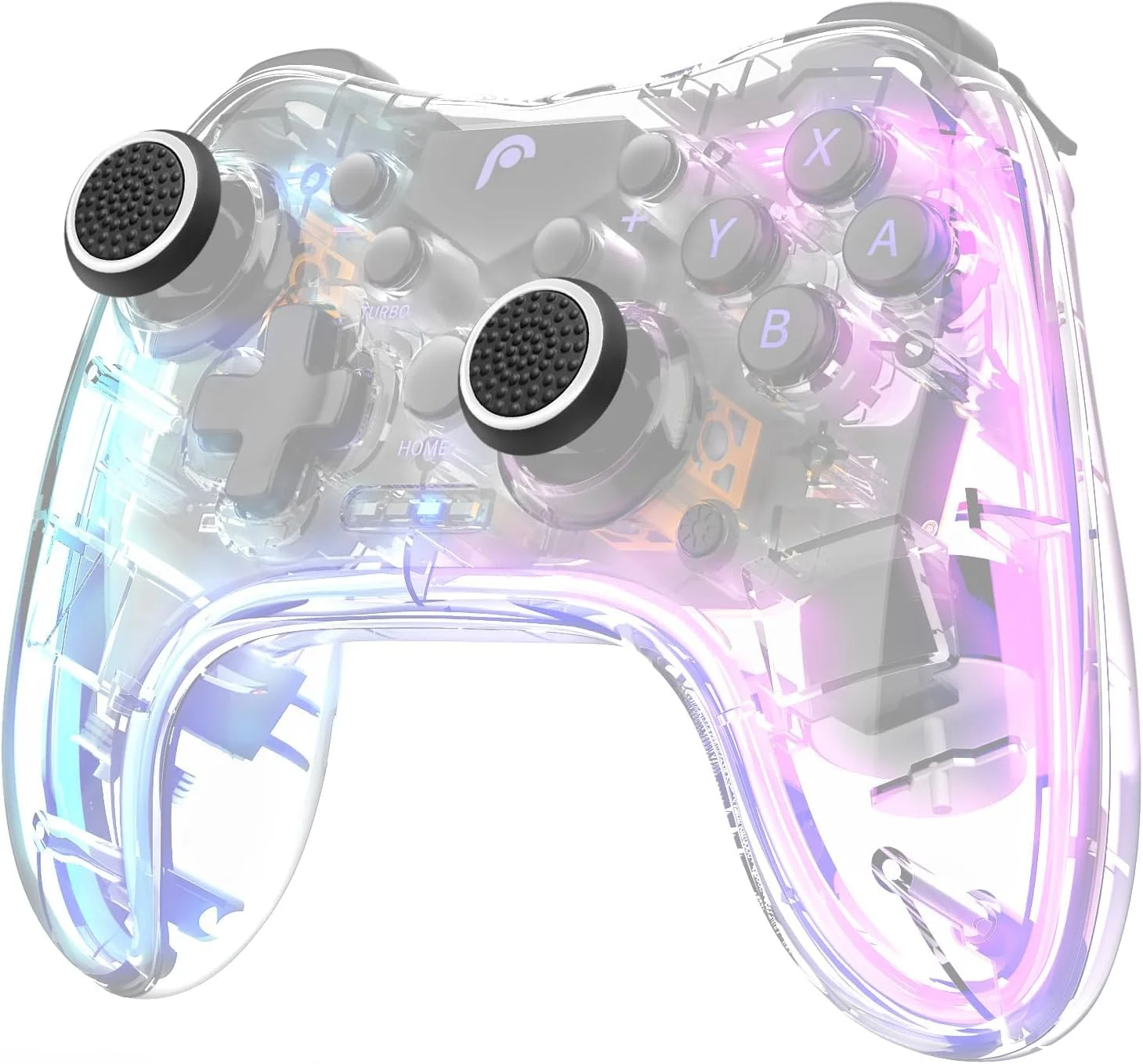 PS5 PS4 PS3 Gamepad Analog Çubuk Silikon Kapak Seti (4 Adet) Siyah/Beyaz - görsel 2
