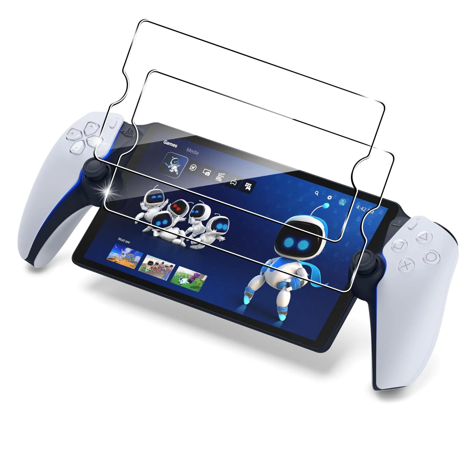 Sony PlayStation Portal 9H Cam Ekran Koruyucu (2 Adet)