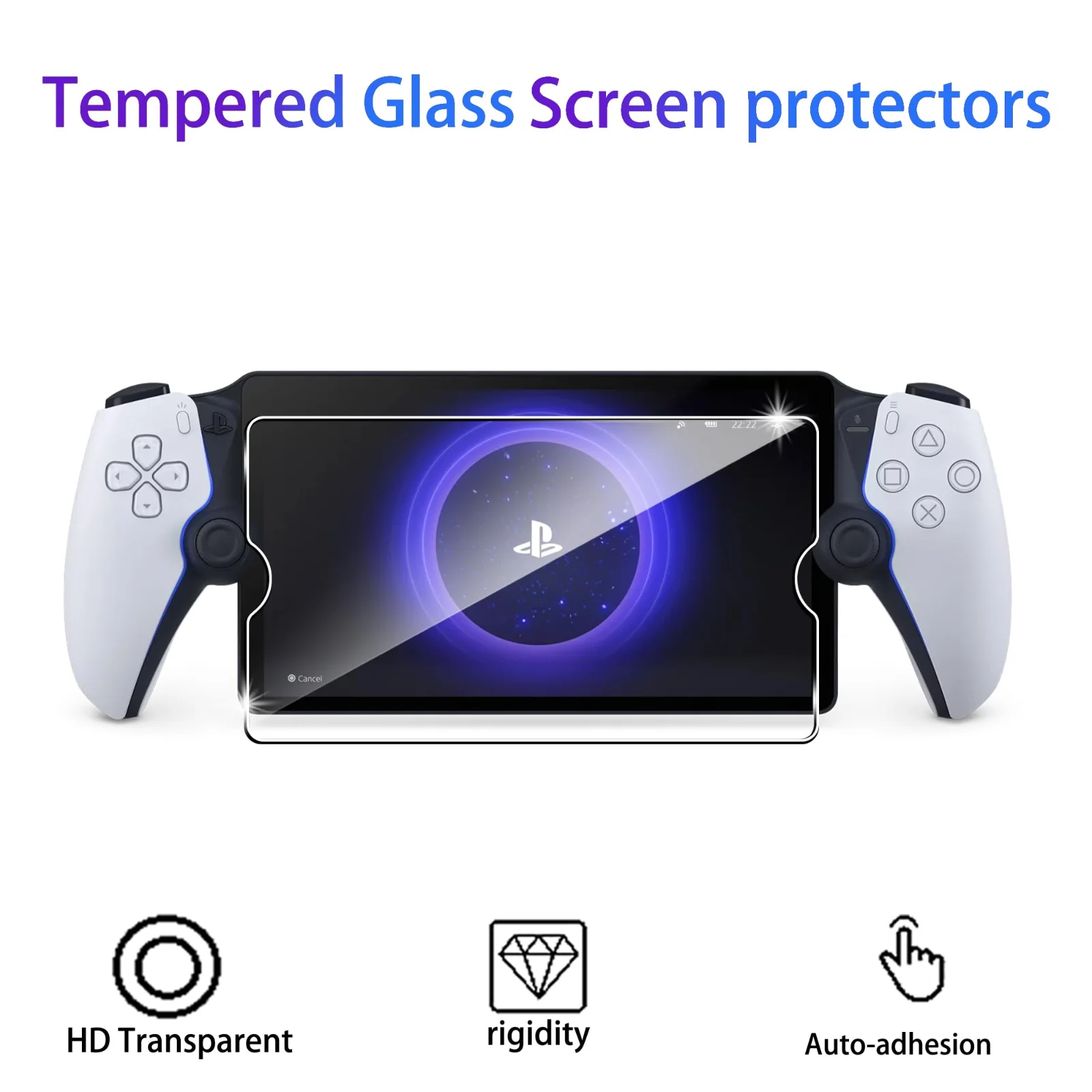 Sony PlayStation Portal 9H Cam Ekran Koruyucu (2 Adet) - görsel 2