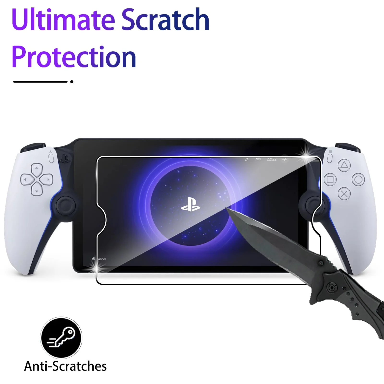 Sony PlayStation Portal 9H Cam Ekran Koruyucu (2 Adet) - görsel 4