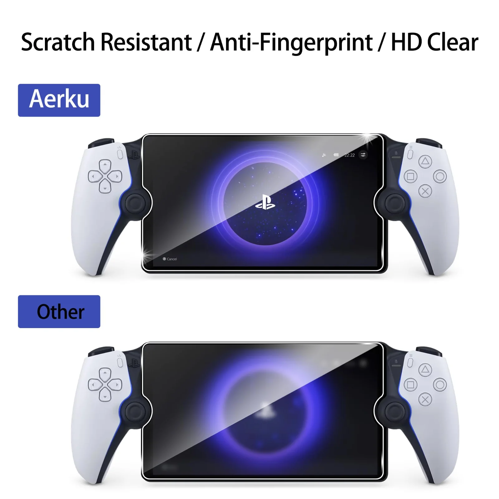 Sony PlayStation Portal 9H Cam Ekran Koruyucu (2 Adet) - görsel 5
