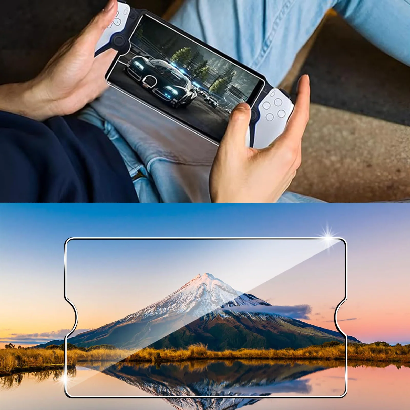 Sony PlayStation Portal 9H Cam Ekran Koruyucu (2 Adet) - görsel 6