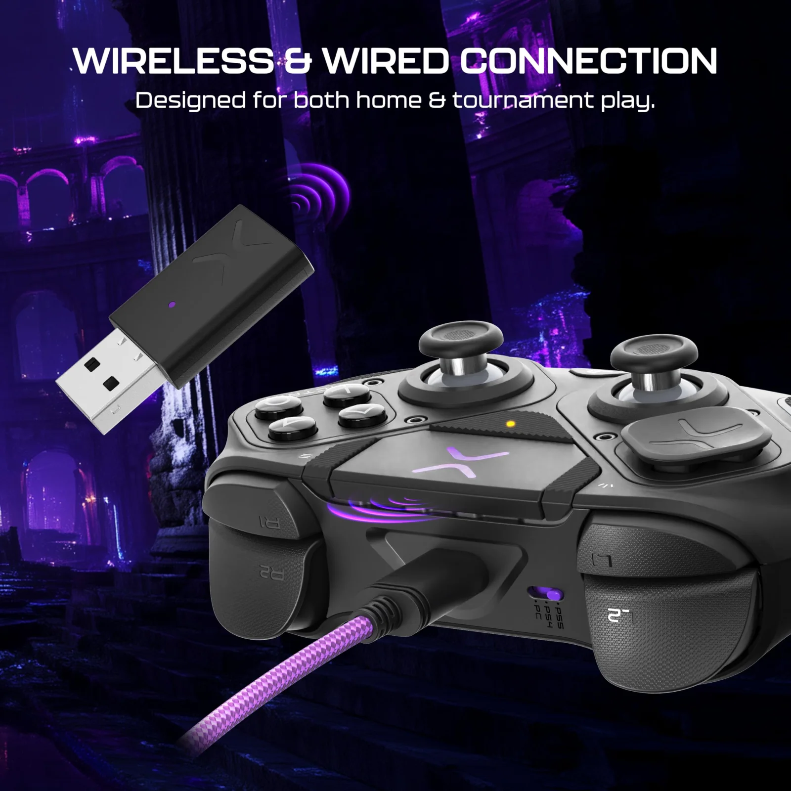 Turtle Beach Victrix Pro BFG Reloaded Wireless PS5 PS4 PC - görsel 8