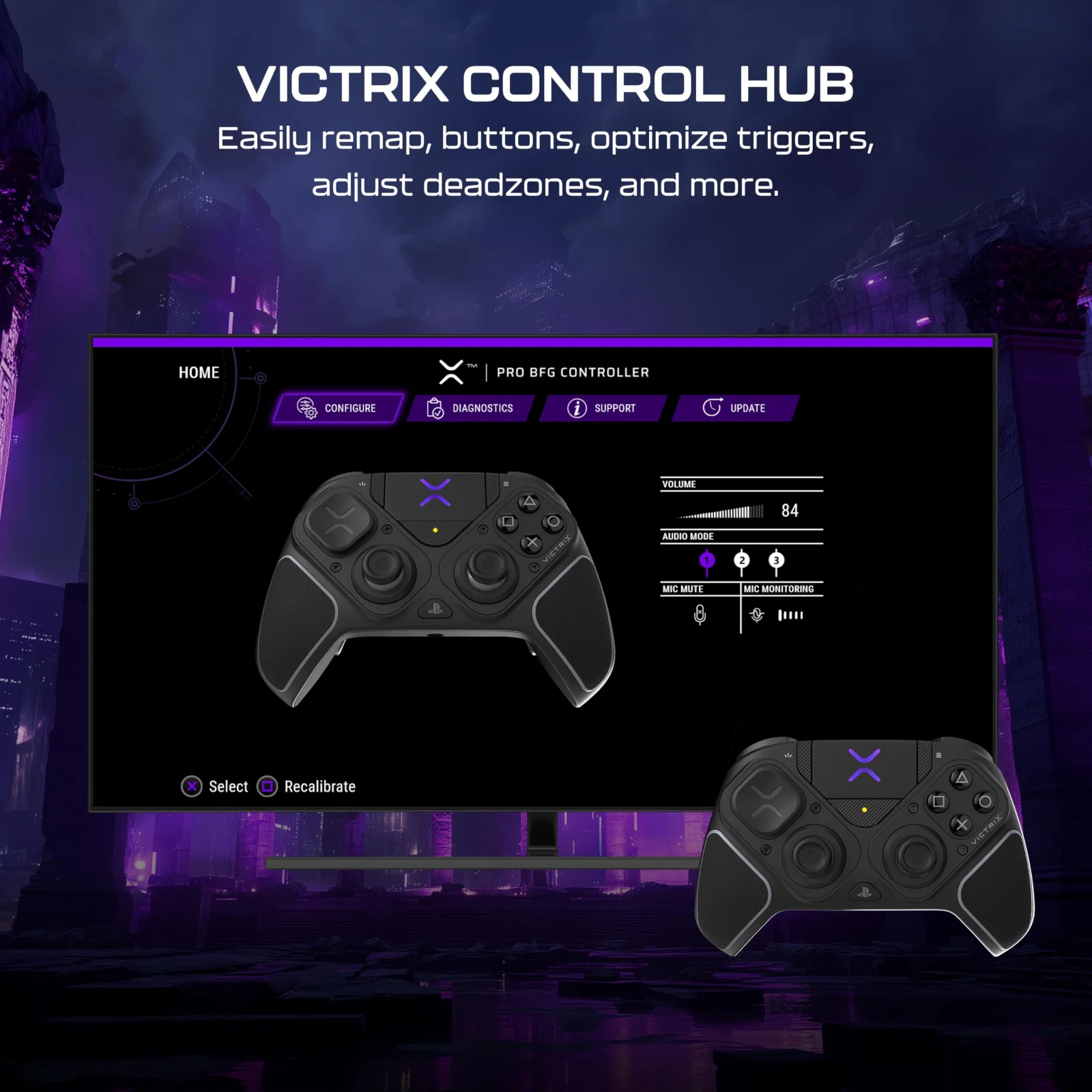 Turtle Beach Victrix Pro BFG Reloaded Wireless PS5 PS4 PC - görsel 9