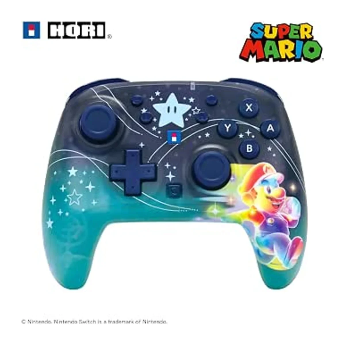 Wireless HORIPAD Turbo Mario Universe Pro Controller Nintendo Switch 2