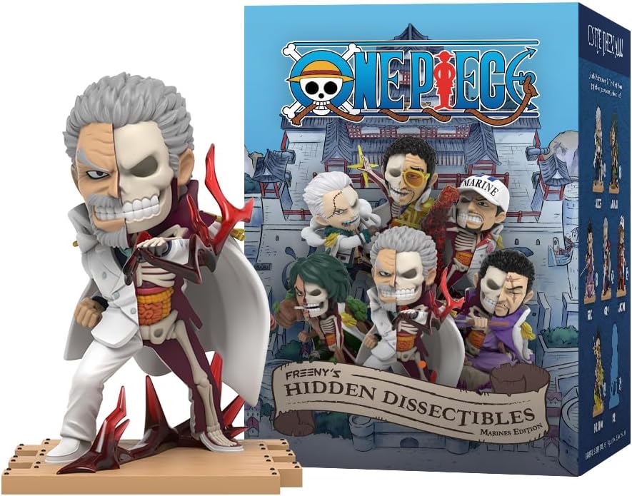 Mighty Jaxx One Piece Series 8 (Marines Edition) Sürpriz Kutu Figür