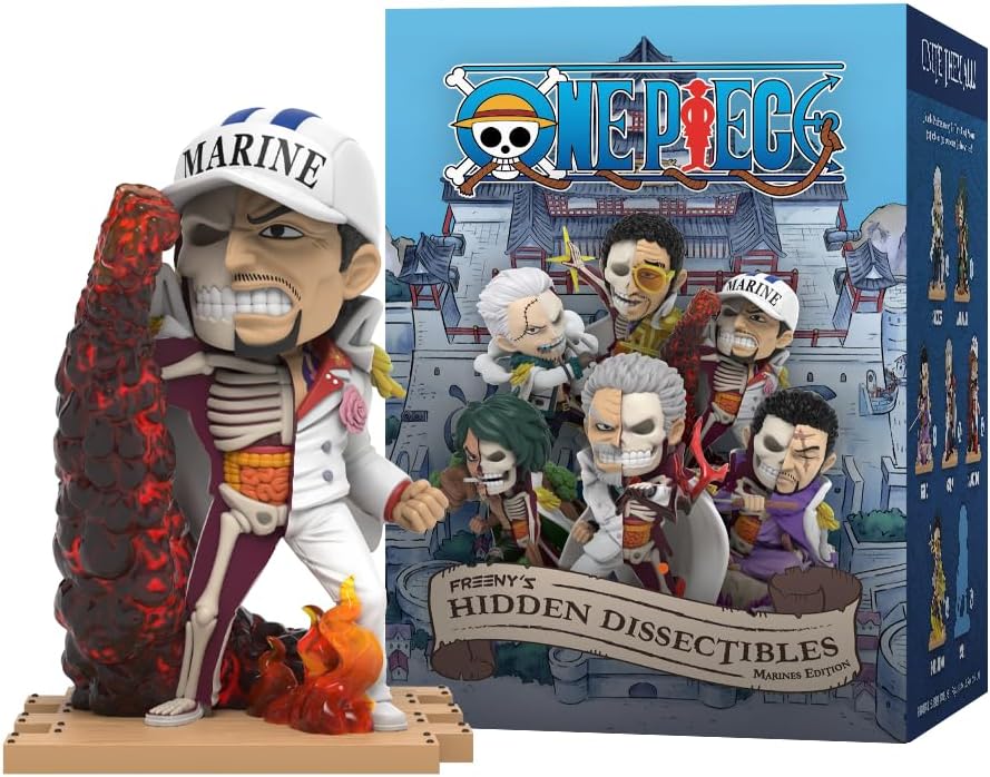 Mighty Jaxx One Piece Series 8 (Marines Edition) Sürpriz Kutu Figür - görsel 3