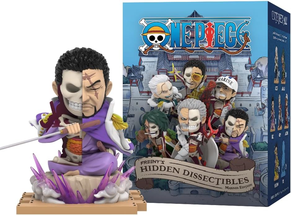 Mighty Jaxx One Piece Series 8 (Marines Edition) Sürpriz Kutu Figür - görsel 4