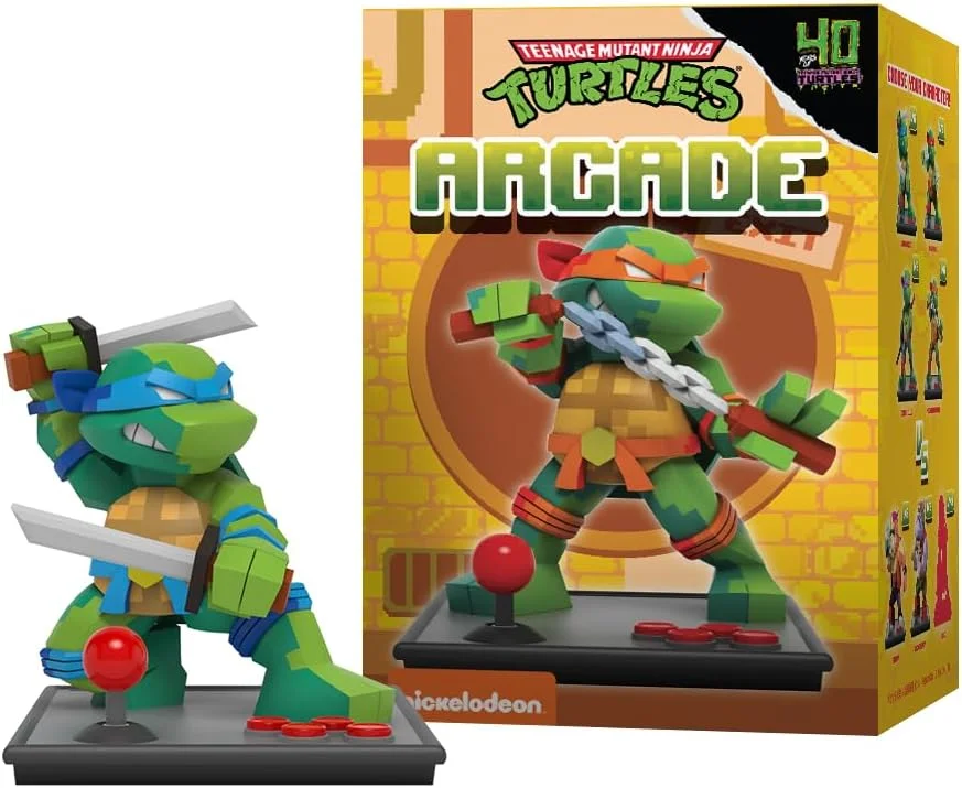Mighty Jaxx Arcade Teenage Mutant Ninja Turtles Sürpriz Kutu Figür