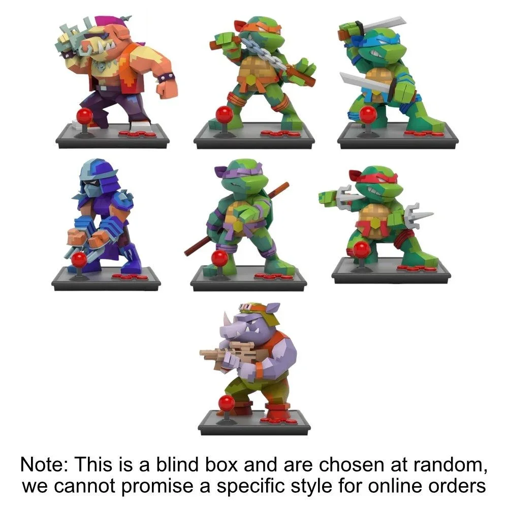 Mighty Jaxx Arcade Teenage Mutant Ninja Turtles Sürpriz Kutu Figür - görsel 2