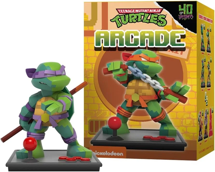 Mighty Jaxx Arcade Teenage Mutant Ninja Turtles Sürpriz Kutu Figür - görsel 4