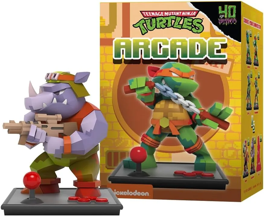 Mighty Jaxx Arcade Teenage Mutant Ninja Turtles Sürpriz Kutu Figür - görsel 6