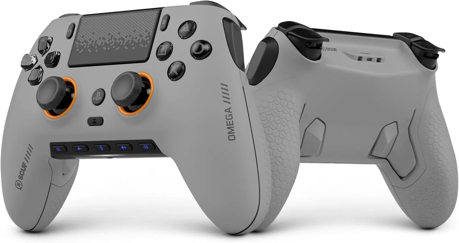 SCUF Omega PS5 & PC Kablosuz Kontrol Cihazı (Açık Gri) - görsel 7